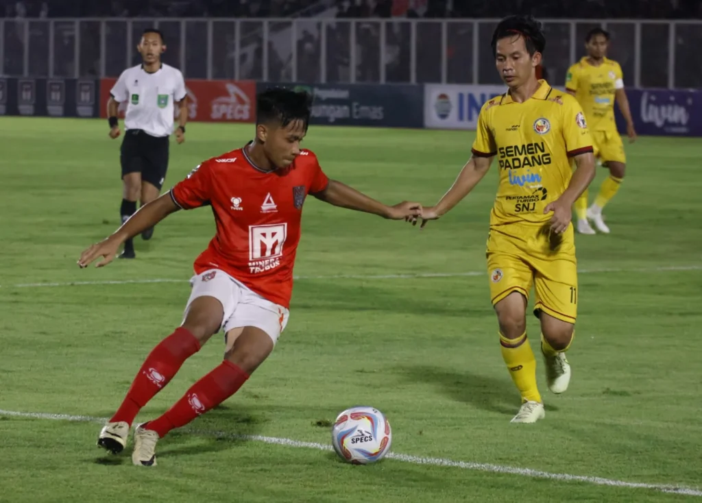 Hasil Semifinal Liga 2 Malut United 1-1 Semen Padang
