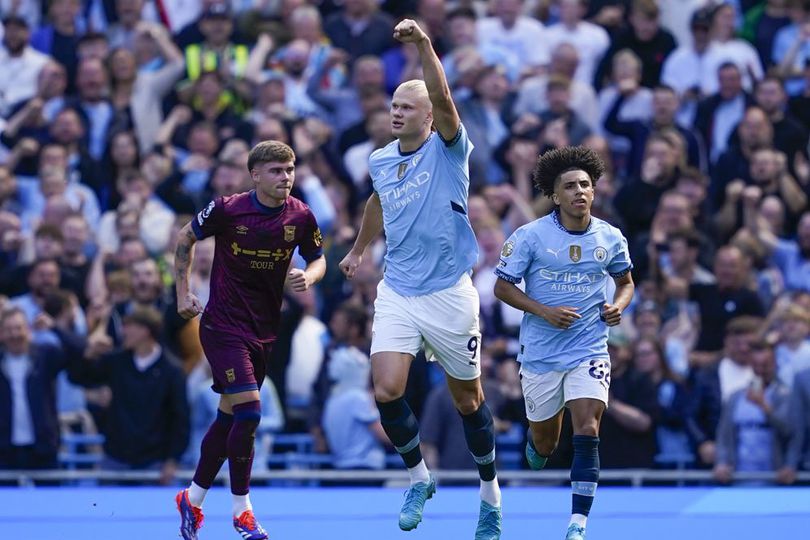 Hasil Pertandigan Manchester City vs Ipswich Town Skor 4-1