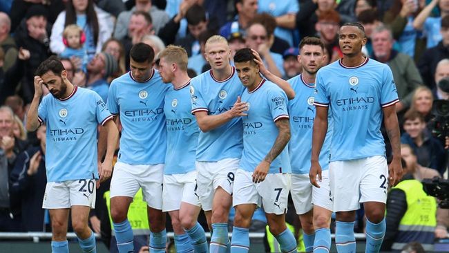 Statistik Pertandingan Newcastle vs Man City - Liga Inggris